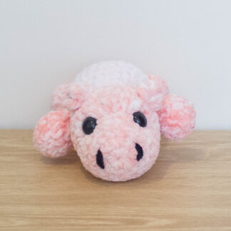 Pink and White Pig