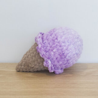 Purple Ombre Ice Cream