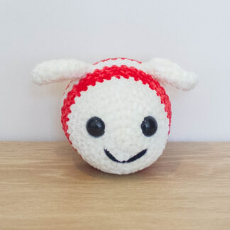 Red and White Bee