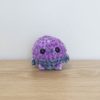 Purple and Grey Bird